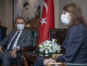 Hollanda’nın Türkiye Büyükelçisi’nden Başkan Vahap Seçer’e Ziyaret