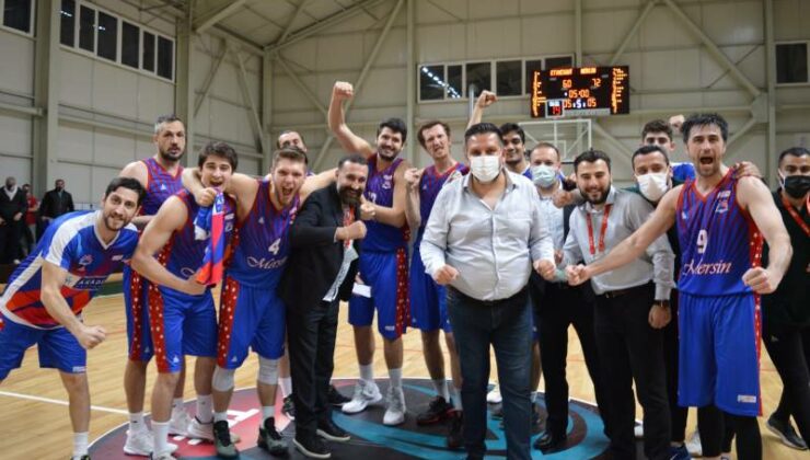 Mersin Büyükşehir GSK Erkek Basket Takımı, Etimesgut’u 60-72 Yendi