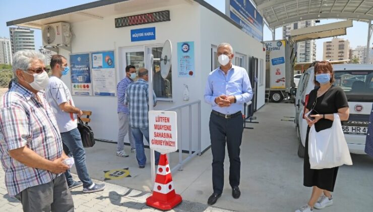Mezitli’deki Araç Muayene İstasyonu ‘Tam Kapanma’da Da Açık Olacak
