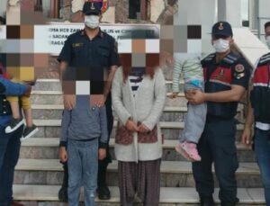 Boşanmak İsteyen Eşini ve Çocuklarını Kaçırmak İsterken Yakalandı!