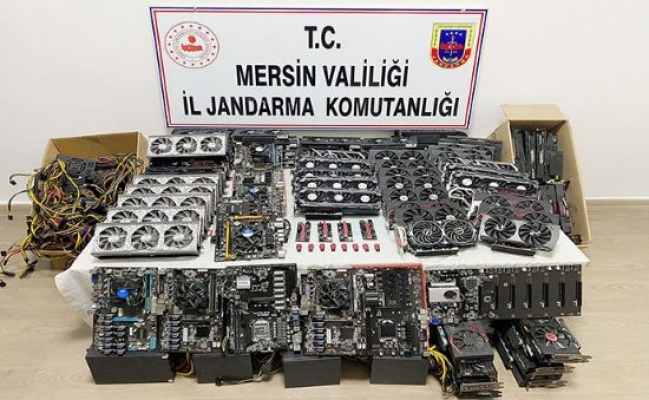 Mersin’de Kaçak Kripto Para Üretimi Yapanlara Operasyon