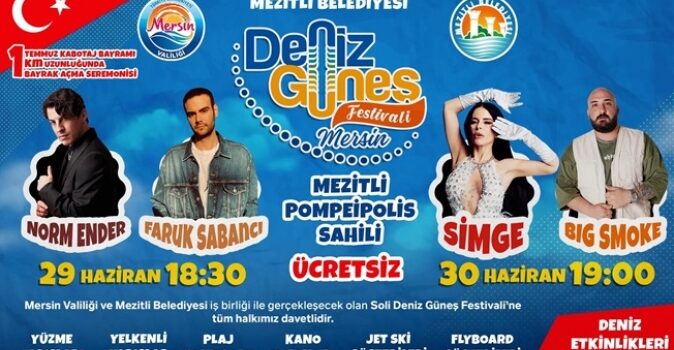 Deniz Ve Güneş Festivali Başlıyor