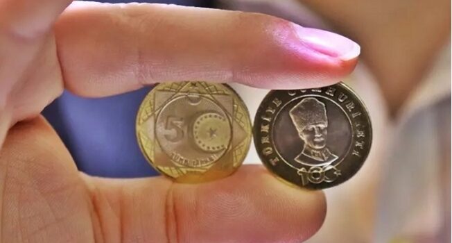 Madeni 5 TL Geliyor!