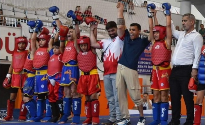 Mersinli Sporcular Kungfu Balkan Şampiyonası’na Damga Vurdu