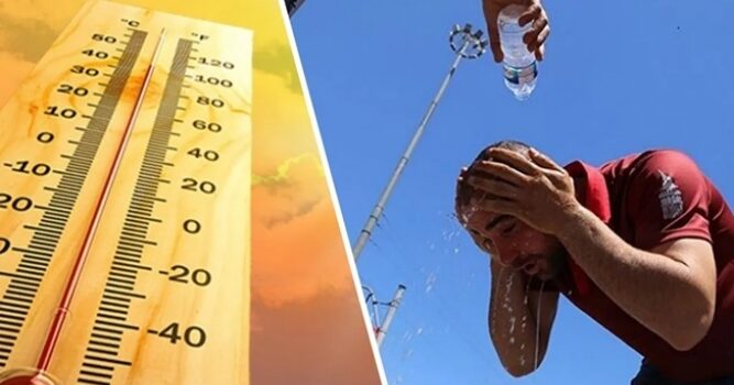 Mersin’de Hava Sıcaklığı 43 Dereceyi Görecek.