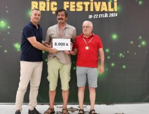 Mersin’de Briç Festivalinde  300 Sporcu Yarıştı